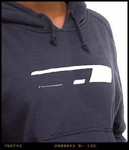 .7 Logo Womens Superior Scuba Divers Hooded Sweatshirt image 7