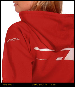 .7 Logo Womens Superior Scuba Divers Hooded Sweatshirt image 2