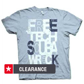 FREE-TECH-SCUBA-WRECK Premium T-shirt
