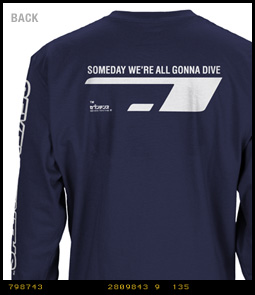 Someday We're All Gonna Dive Longsleeved Scuba Diving T-shirt