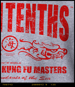Underwater Kung-fu Masters Mens Scuba Divers Hooded Sweatshirt image 10