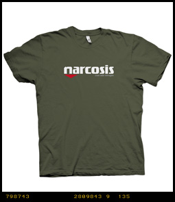 Narcosis - Just Add Nitrogen Scuba Diving T-shirt image 6