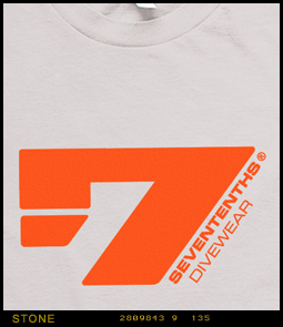 7-tech Logo Scuba Diving T-shirt image 3