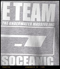 Dive Team Mens Scuba Divers Hooded Sweatshirt image 3