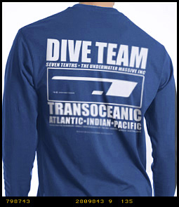 Dive Team 298 Longsleeved Scuba Diving T-shirt image 4