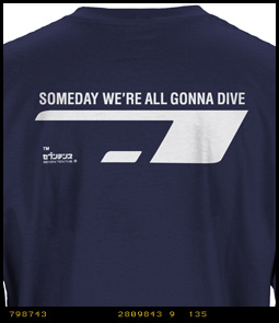 Someday We're All Gonna Dive Longsleeved Scuba Diving T-shirt image 2