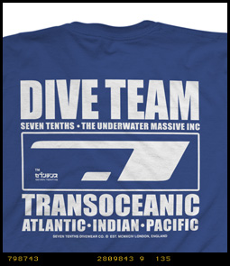 Dive Team 3196 Scuba Diving T-shirt image 2