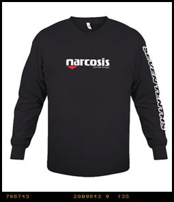 Narcosis Longsleeved Scuba Diving T-shirt